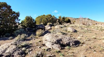 Mountain Land South of Pyramid Lake - Rock Outcroppings - Views Overlooking Palomino Valley