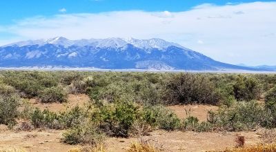 San Luis Valley Scenic Mountain Views * county road access