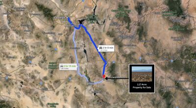 1.17 Acre Vacant Lot with Power at Street! Located in Yucca, AZ for starts at $139 per month