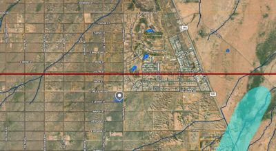 4 contiguous 0.83 acre lots right off the main road and close to Pearce