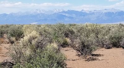 San Luis Valley Scenic Mountain Views - County Road Access