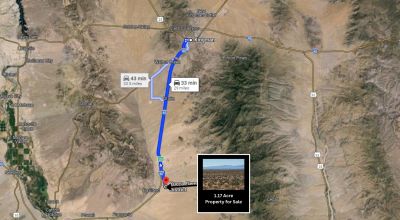 1.17 Acre Vacant Lot with Power at Street! Located in Yucca, AZ for starts at $139 per month