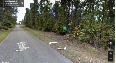 Residential Treed Lot  near Highland Arkansas