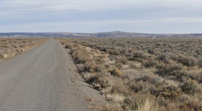 California High desert - East of Ravendale and Termo on County Road