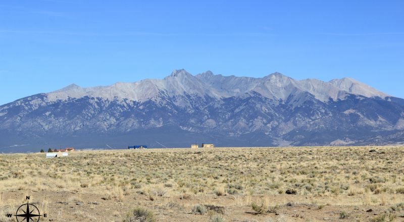 6.9 Acre Vacant Lot with Power Poles Located in Blanca, CO for starts at $299 per month