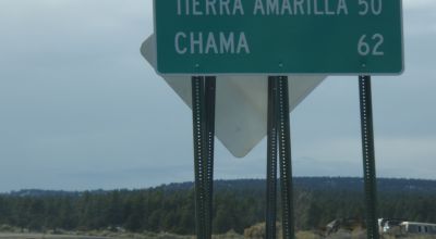 South of Hwy 64 near Treas Piedras West of Taos - Camp RV Build