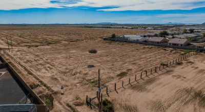 3 acre lot Pinal County Coolidge AZ; approved to subdivide into 2 lots / ideal 4 manufactured home