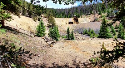5 Historic Patented Mining Claims - Old Mining Buildings near Bonanza Colorado