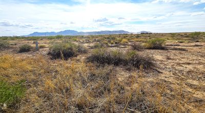 Scenic New Mexico Desert land - Paved road Frontage - Power at road