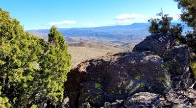 Mountain Land South of Pyramid Lake - Rock Outcroppings - Views Overlooking Palomino Valley