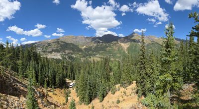 Ouray Colorado -  Red Mountain Mining District- 10 Acres Treed Mountain land