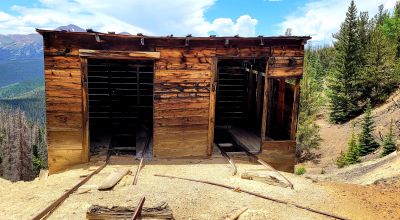 5 Historic Patented Mining Claims - Old Mining Buildings near Bonanza Colorado