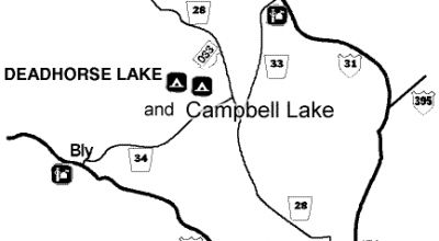 Two Adjacent Corner Lots - Mountain Property Near Campbell/Deadhorse Lakes - Nearly 1/2 Acre