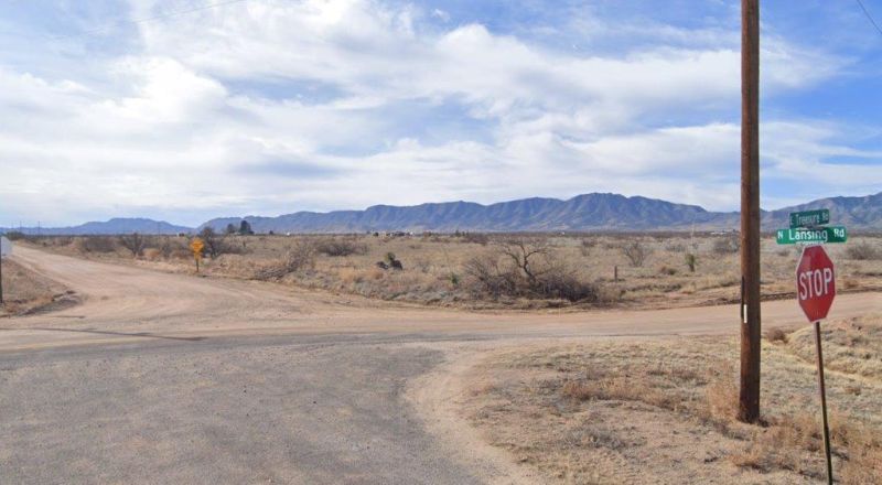 4 contiguous 0.83 acre lots right off the main road and close to Pearce