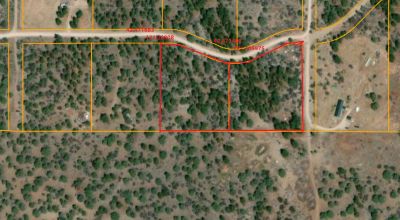 2 adjoining Lots almost 5 acres - Trees - Corner Lot - Camp RV Build